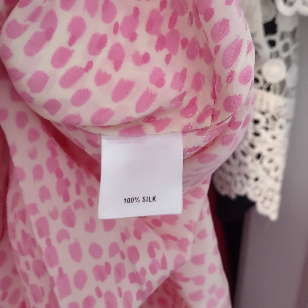 Anthropologie x Tucker Pink Midi Dress - Picture 3 of 11